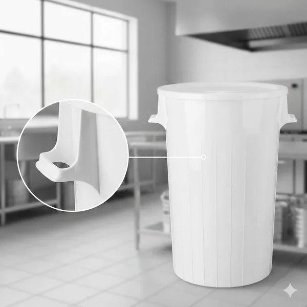 Nuva Cesto de Residuos 88lt Redondo con Manija sin Tapa (6)