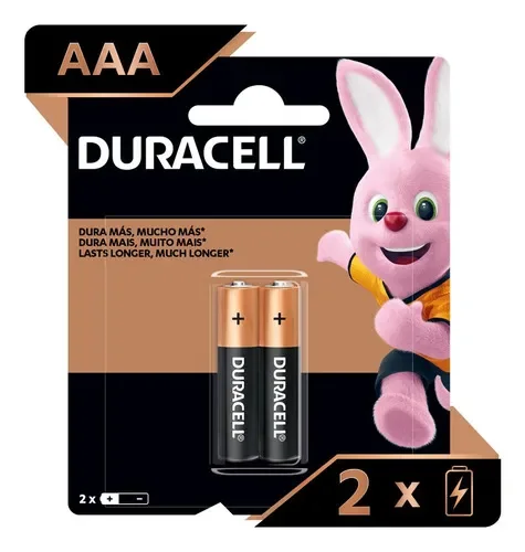 Duracell Pila 2un Alcalina AAA Blister (48)