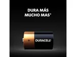 Pilas Alcalinas Duracell Tamaño D (Grandes). Máxima duración y confiabilidad. Ideal para linternas de alta potencia, dispositivos de seguridad y equipos industriales.