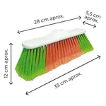 Escobillón Samantha Laurita. Diseño ergonómico y cerdas de alta recuperación. Ideal para limpieza de pisos delicados y salones en hoteles y gastronomía.