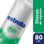 Discos desmaquillantes Estrella. Algodón puro de máxima suavidad. No se desarman ni dejan pelusas. Insumo esencial para amenities en hoteles y cabañas.