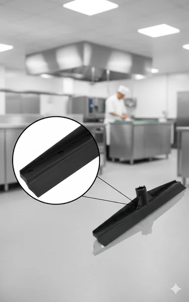 Samantha Secador de Piso Todo Goma Negro 40cm (12)