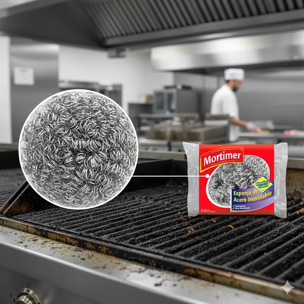 Mortimer Esponja Acero 13gr (240)