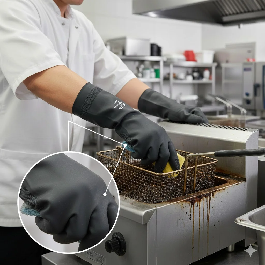 Mapa Pro Guantes Alto 415 8 Technimix (100)