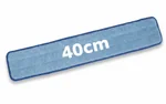 Mopa Dump de microfibra Italimpia 40cm con sistema de velcro para desinfección Sanilab.
