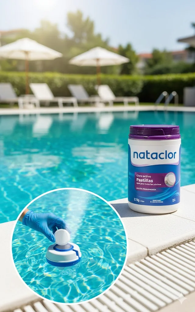 Nataclor Pastilla Multiaccion 1kg 200gr cada una (12)