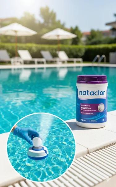 Nataclor Pastilla Multiaccion 1kg 200gr cada una (12)