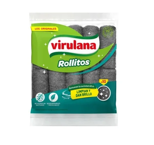 Virulana Lana de Acero 10un Rollitos (24)