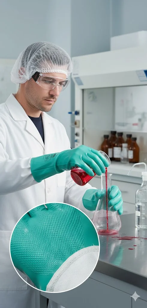 Mapa Pro Guantes Ultranitril AF-492 9-9 1/2 (100)