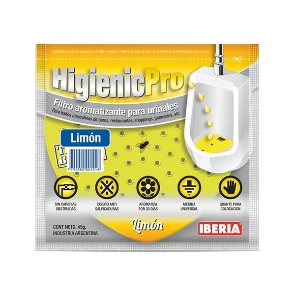 Iberia HigienicPro Filtro Desodorante para Urinales Limon (36)