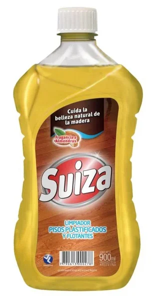 Suiza Cera para pisos 850ml Liquida Plastificados/flotantes (12)
