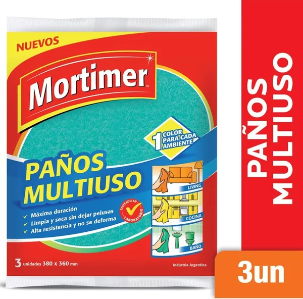 Mortimer Paño 3un Multiuso Multicolor (20)