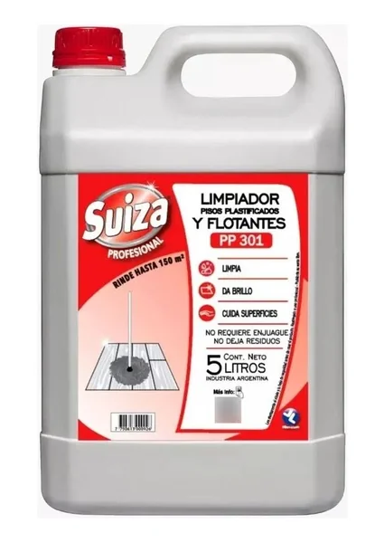 Suiza Limpiador pisos 5lt Liquido Plastificados/flotantes (4)