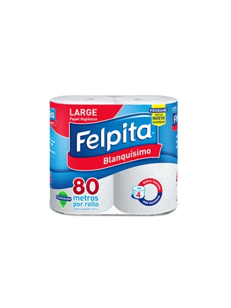 Felpita Papel Higienico 80mt 4un SH (10)