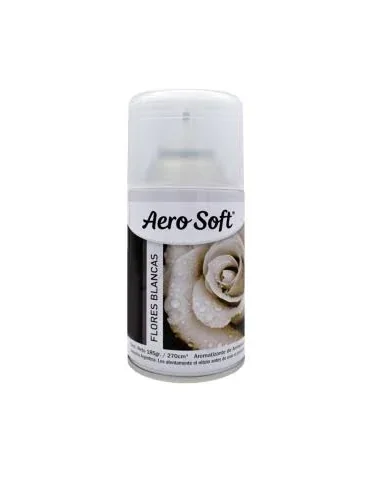 Aero Soft Aromatizante Ambiental 270ml Flores Blancas (12)