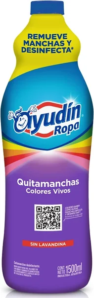 Ayudin Ropa Quitamanchas 1,5lt Colores Vivos (6)