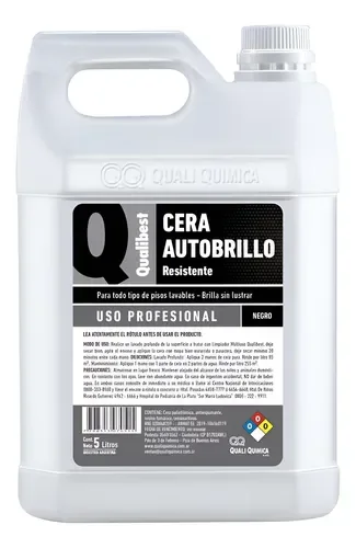 Qualibest Cera Autobrillo 5lt Negro (4)