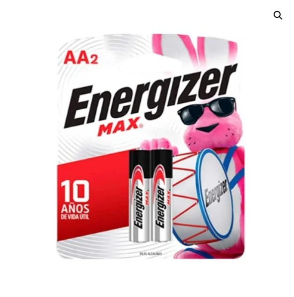 Energizer Pila Max 2un Alcalina AA Blister E91 (48)
