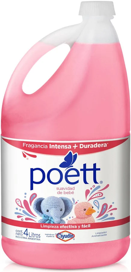Poett Limpiador pisos 4lt Suavidad de Bebe (3)