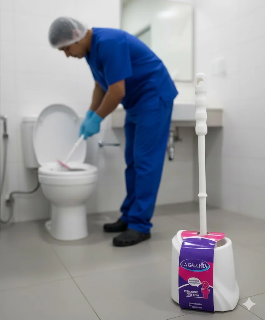 La Gauchita Asapractic Escobilla de Baño con Pote (24)