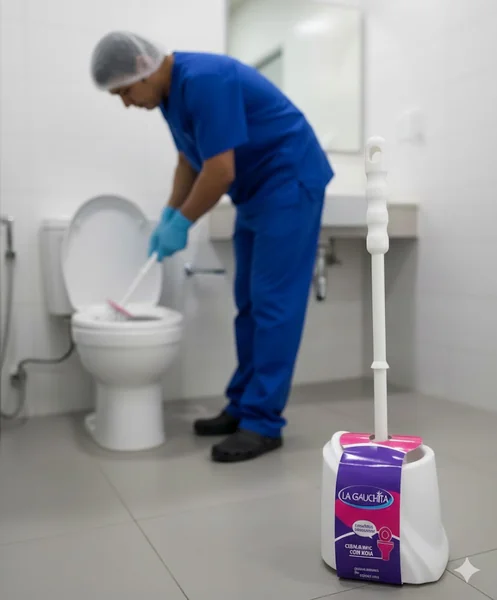 La Gauchita Asapractic Escobilla de Baño con Pote (24)