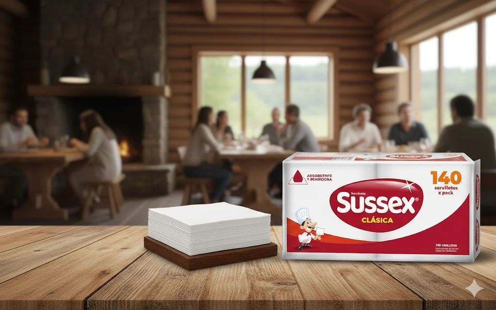 Sussex Servilletas 140un Clasica Familiar 30cmx30cm (21)