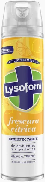 _Lysoform Desinfectante Ambiental 360ml Citrica Aerosol (12)