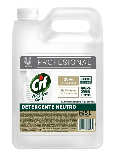 Cif Detergente 5lt Neutro Apto SENASA (4)