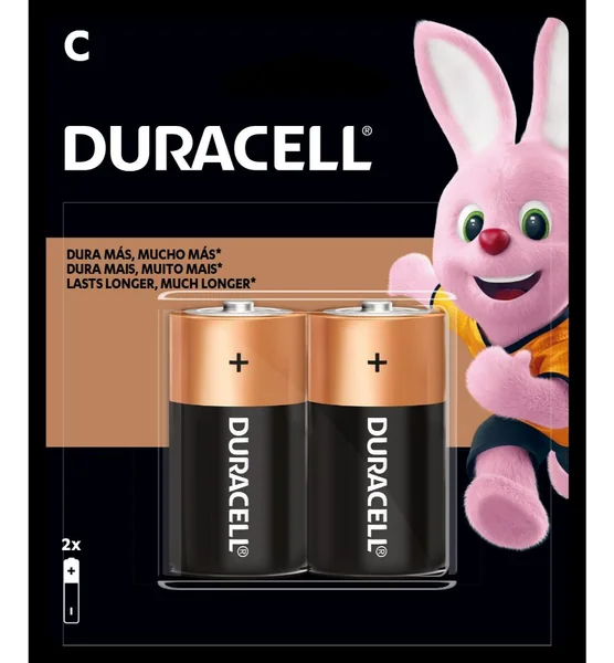 Duracell Pila 2un Alcalina C2 Blister (48)