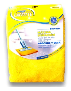 Lafitte pano Microfibra 1un 40x60cm piso amarilla (120)