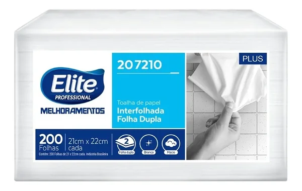 ElitePro Toalla intercalada 2700un 4P Excellence 18 paquetes de 150un 207234 - 6149 (1)