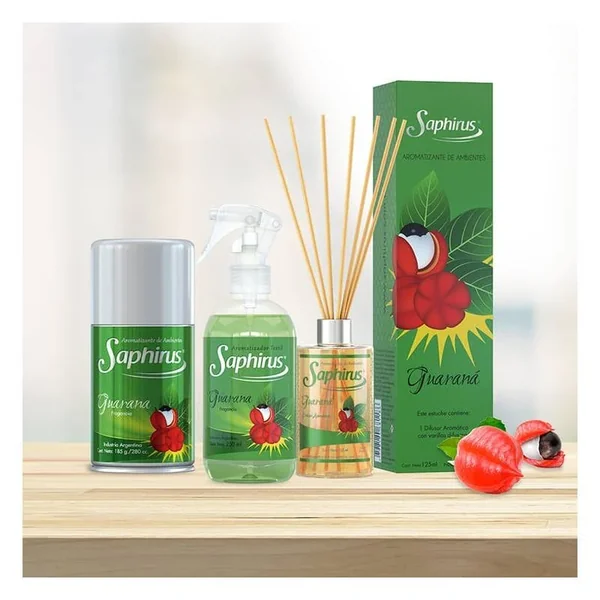 Saphirus Aromatizante Textil 250ml Guarana (12)