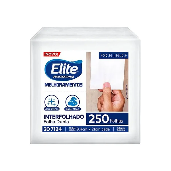 ElitePro Papel Higienico Intercalado 12000un DH Excellence 48 paquetes de 250un 207124 - 6621 (1)