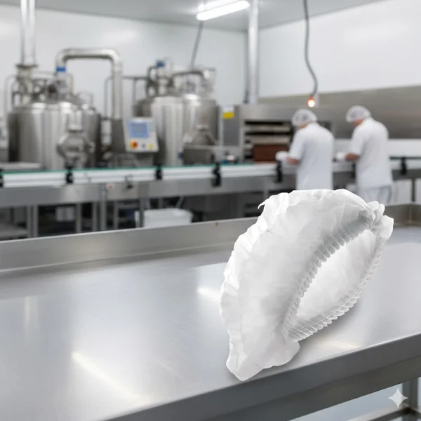 Healty Lab Cofia 100un Descartables Friselina plisada (1)