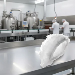 Healty Lab Cofia 100un Descartables Friselina plisada (1)