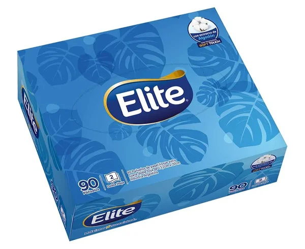 Elite Pañuelos Descartables 90un Box Soft Touch DH (36)