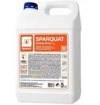 Bidón de 5 litros de limpiador desinfectante Spartan Sparquat a base de amonios cuaternarios.