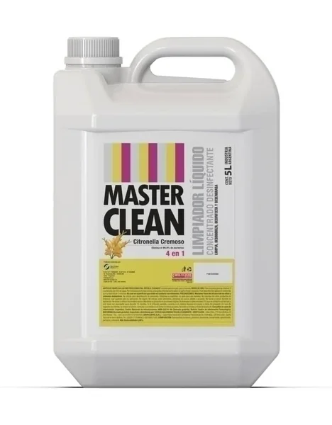 Cleanny Limpiador pisos 5lt citronella (4)
