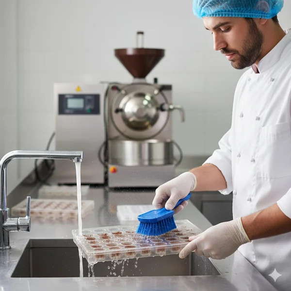 Italimpia Cepillo Multiuso Mango Corto PBT Blanco 40851 (6)