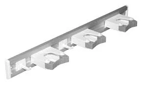 Italimpia Organizador de cepillos 50 cm 5 piezas BLANCO 55530 (10)