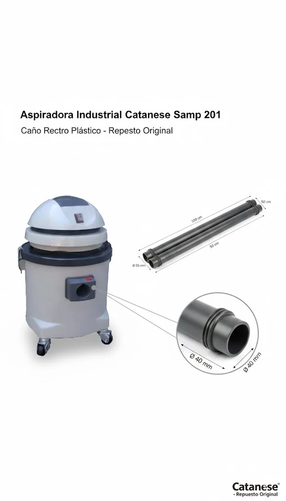 Catanese Caño Recto Aspiradora Samp 201 2 tramos (1)