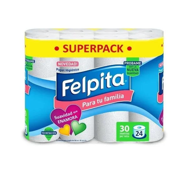 Felpita papel higienico 30mt 24un SH (3)