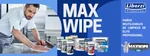 Uso de paños Maxwipe X80 en limpieza de superficies de acero inoxidable y maquinaria gastronómica.