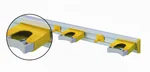 _Italimpia Organizador de Pared De Aluminio para Cepillos 50cm Amarillo (10)