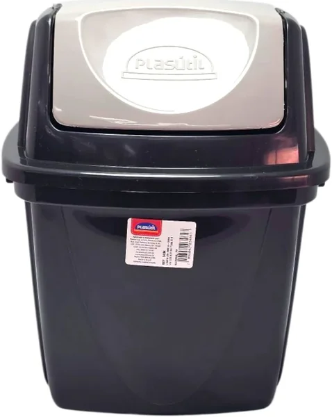 Siena Cesto De Residuos 4,9lt Ecoblack Basculante (10)