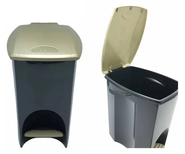 Siena Cesto De Residuos 15lt Ecoblack Con Pedal (4)