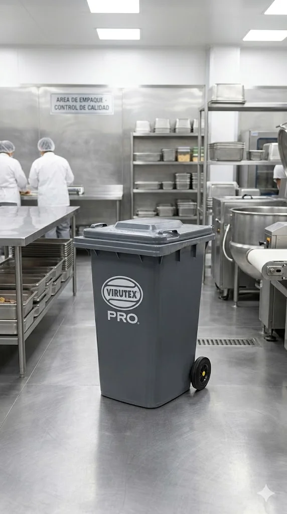 Virutex Pro Cesto De Residuos  240lts (5)