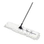 Mopa seca completa Virutex Pro de 90 cm con armazón y mango metálico.