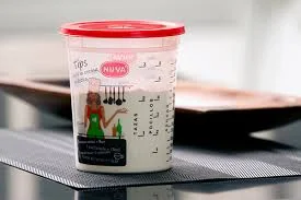 Nuva Vaso Graduado  500ml Con Tapa (24)