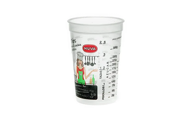 Nuva Vaso Graduado  1000ml Sin Tapa (24)